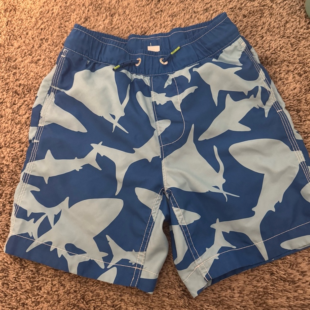 GAP Factory Kids Swim Trunks - Blue and Light Blue